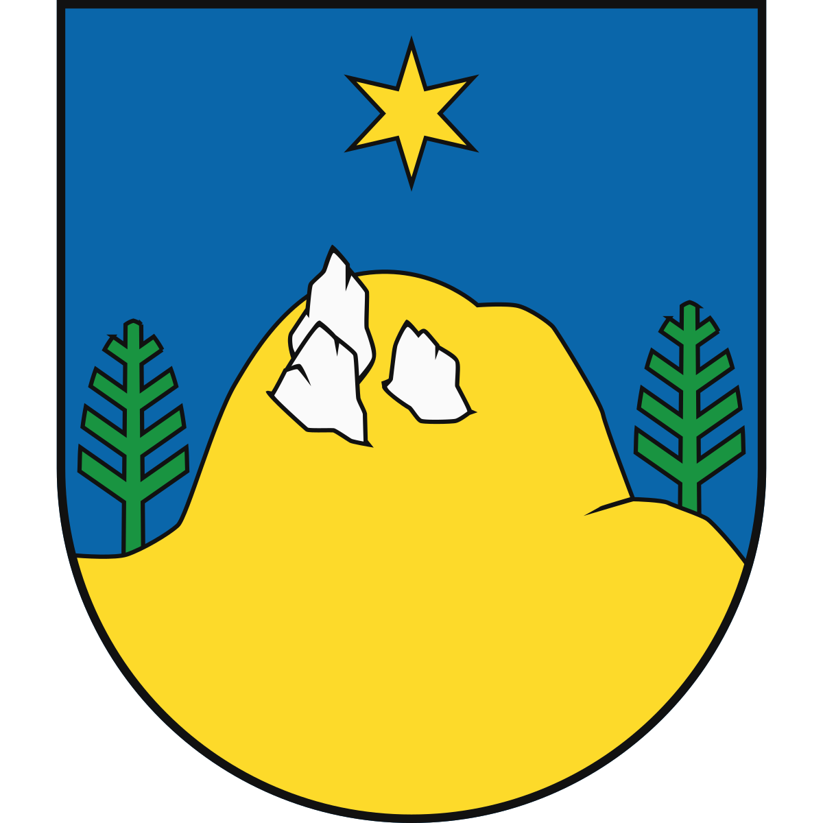Coat of arms of Nižná, Region of Žilina