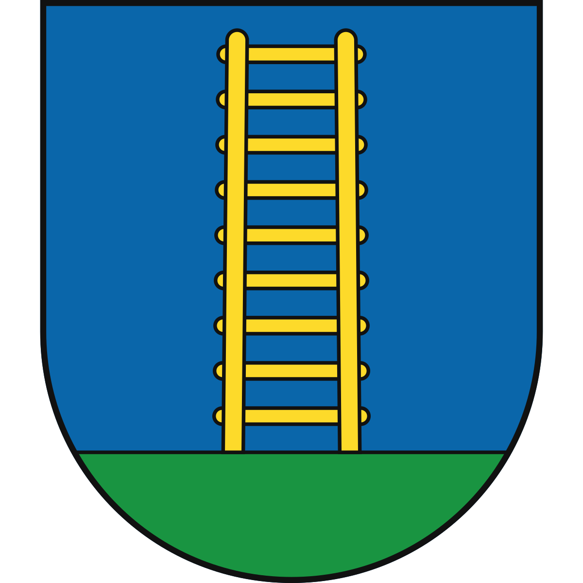 Coat of arms of Nižná Polianka, Region of Prešov
