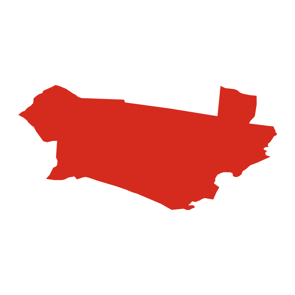 Nižný Čaj city boundary