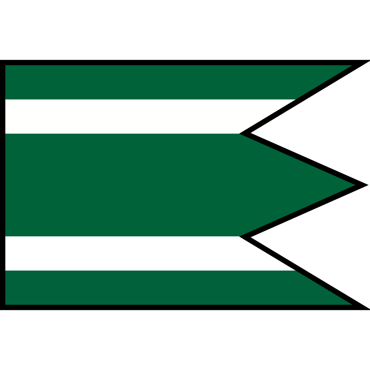 Flag of Nižný Hrabovec, Region of Prešov