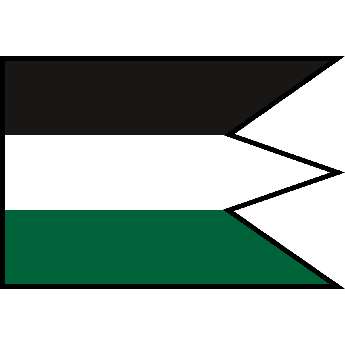 Flag of Nižný Hrušov, Region of Prešov