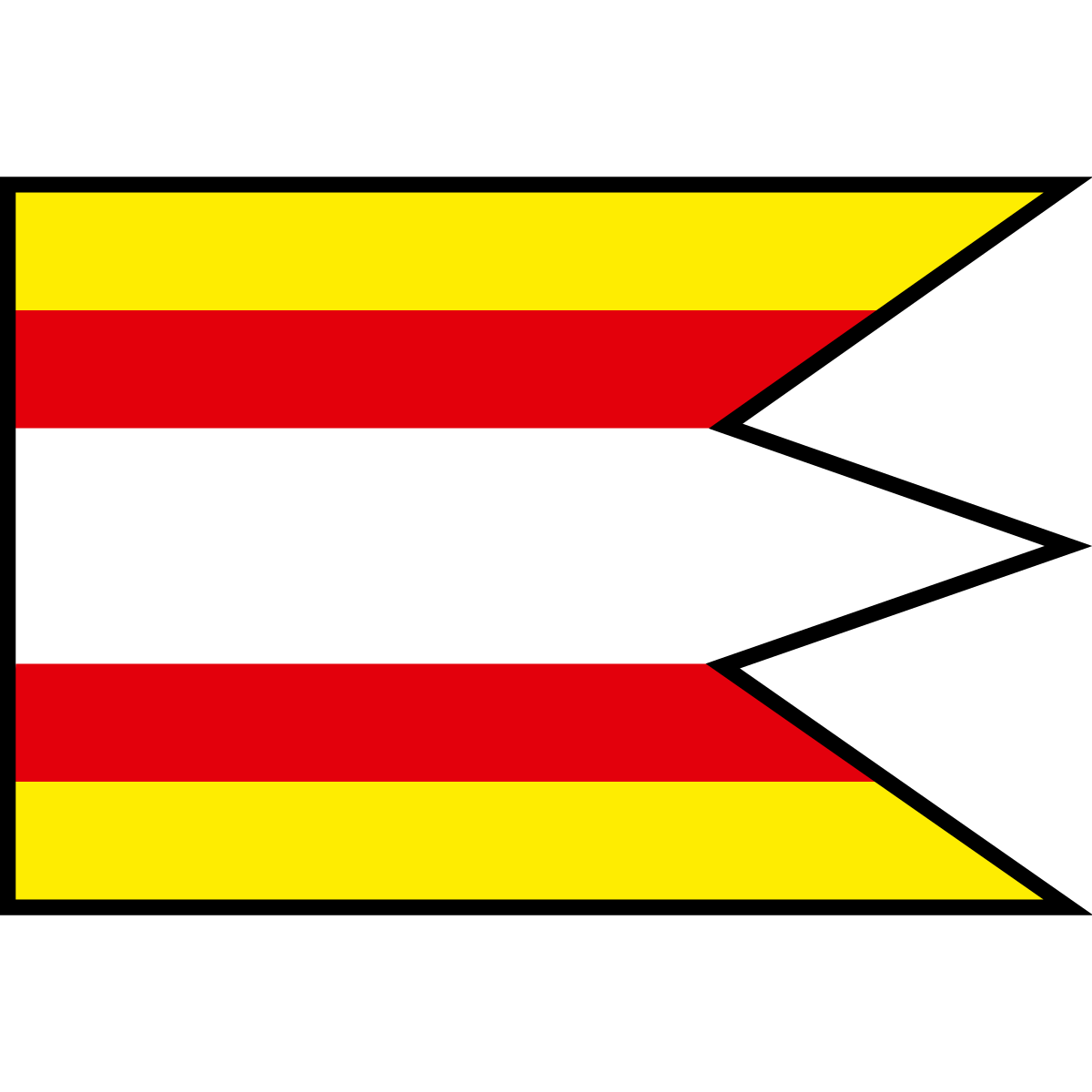 Flag of Norovce, Region of Nitra
