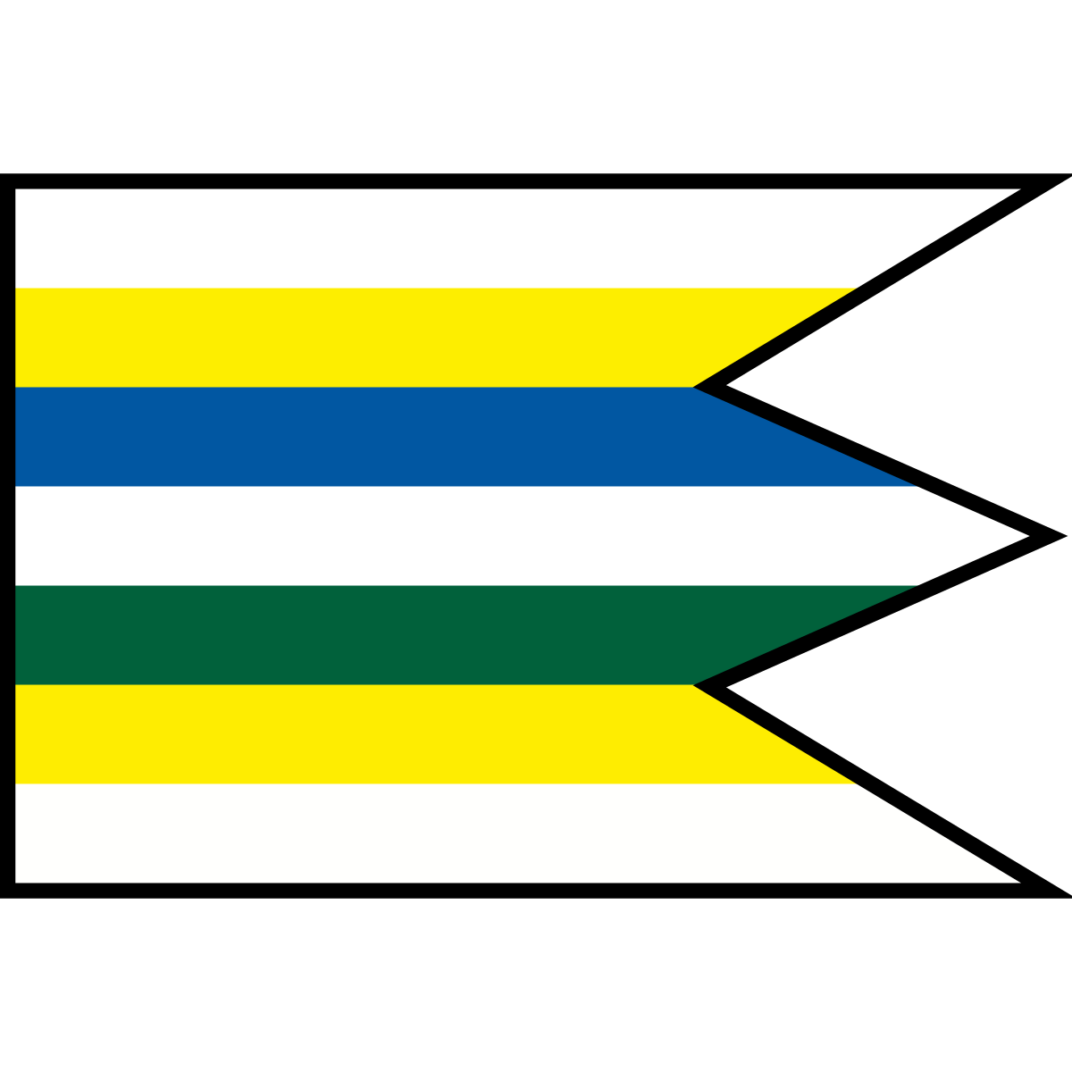 Flag of Nová Dedina, Region of Nitra