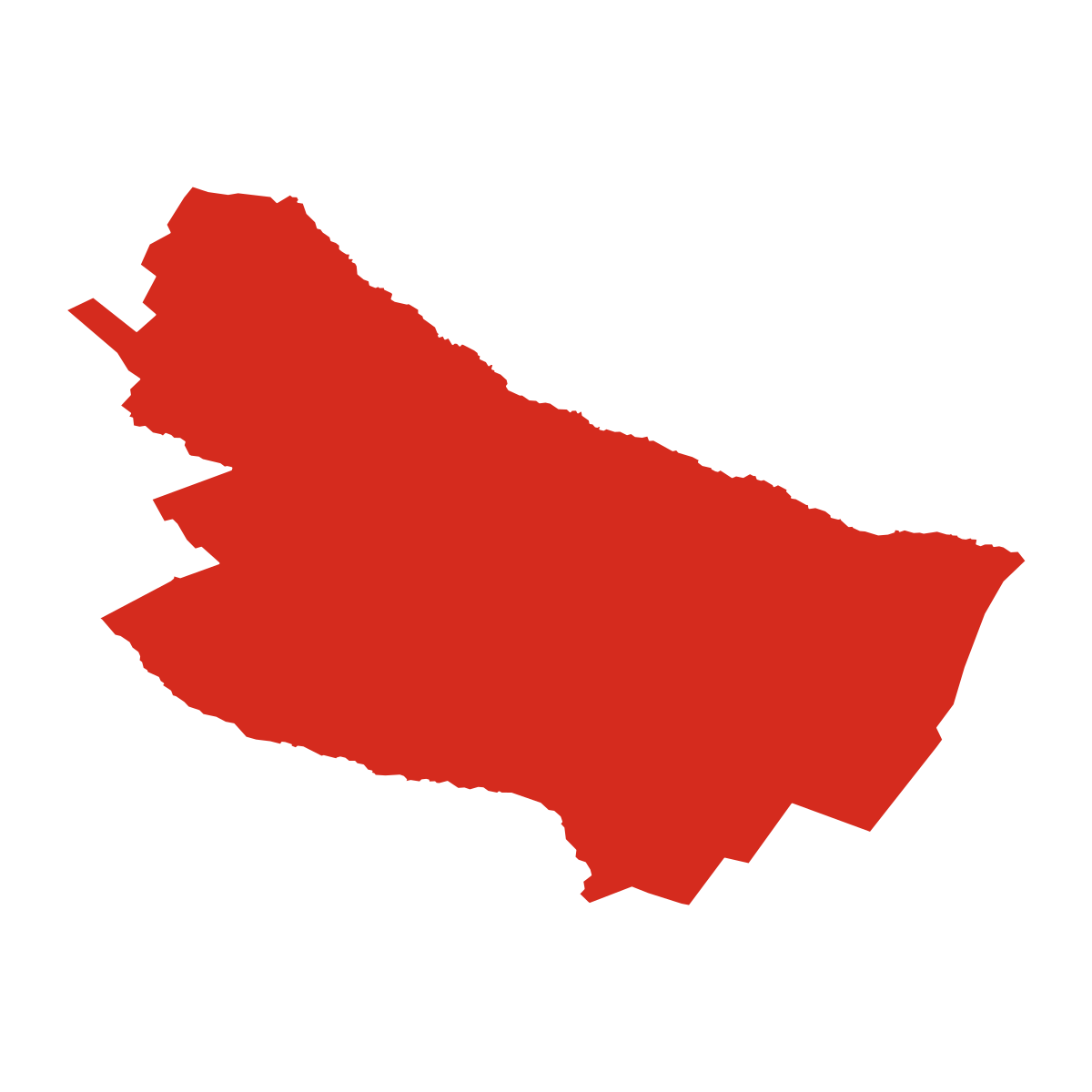 Nová Lesná city boundary