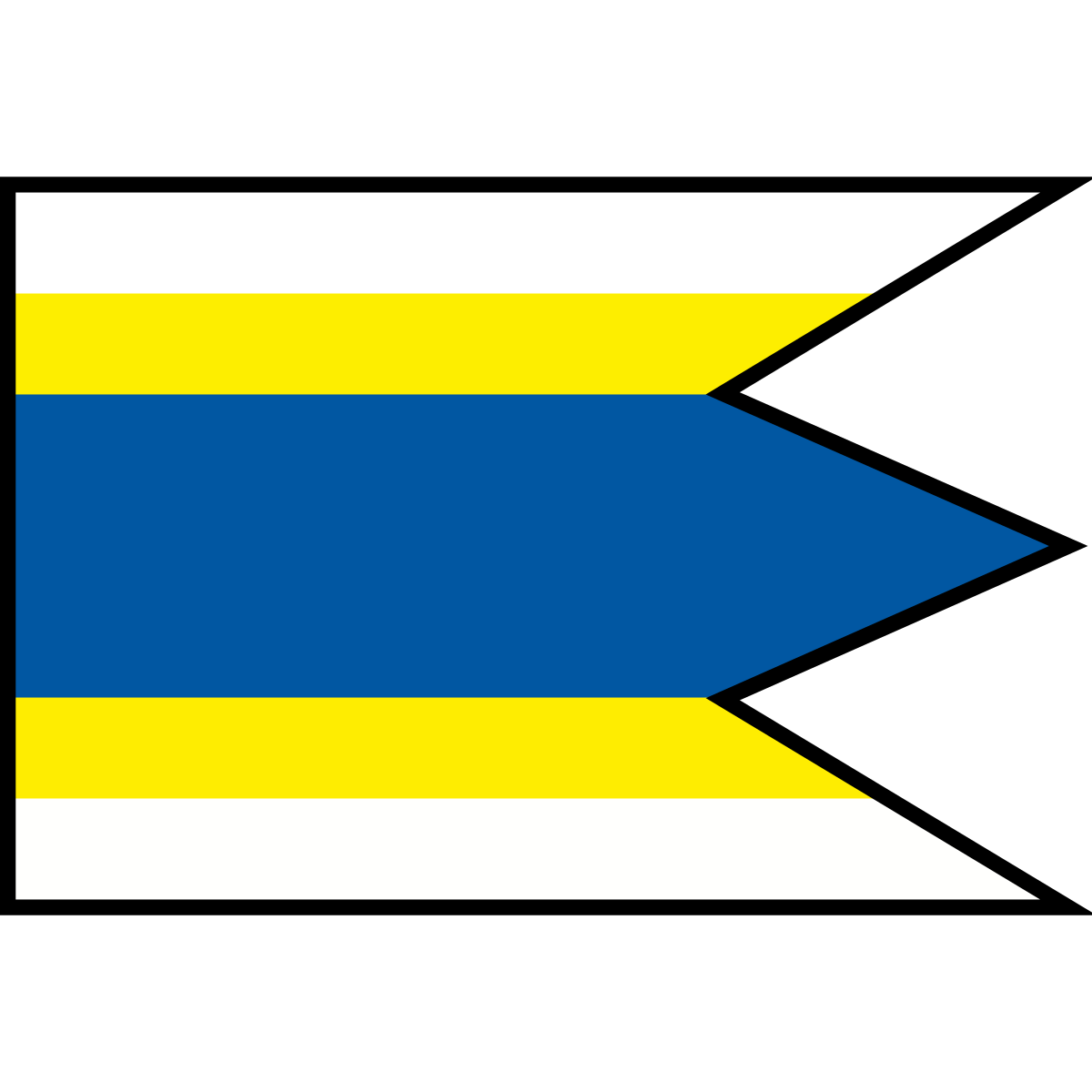 Flag of Nová Ľubovňa, Region of Prešov