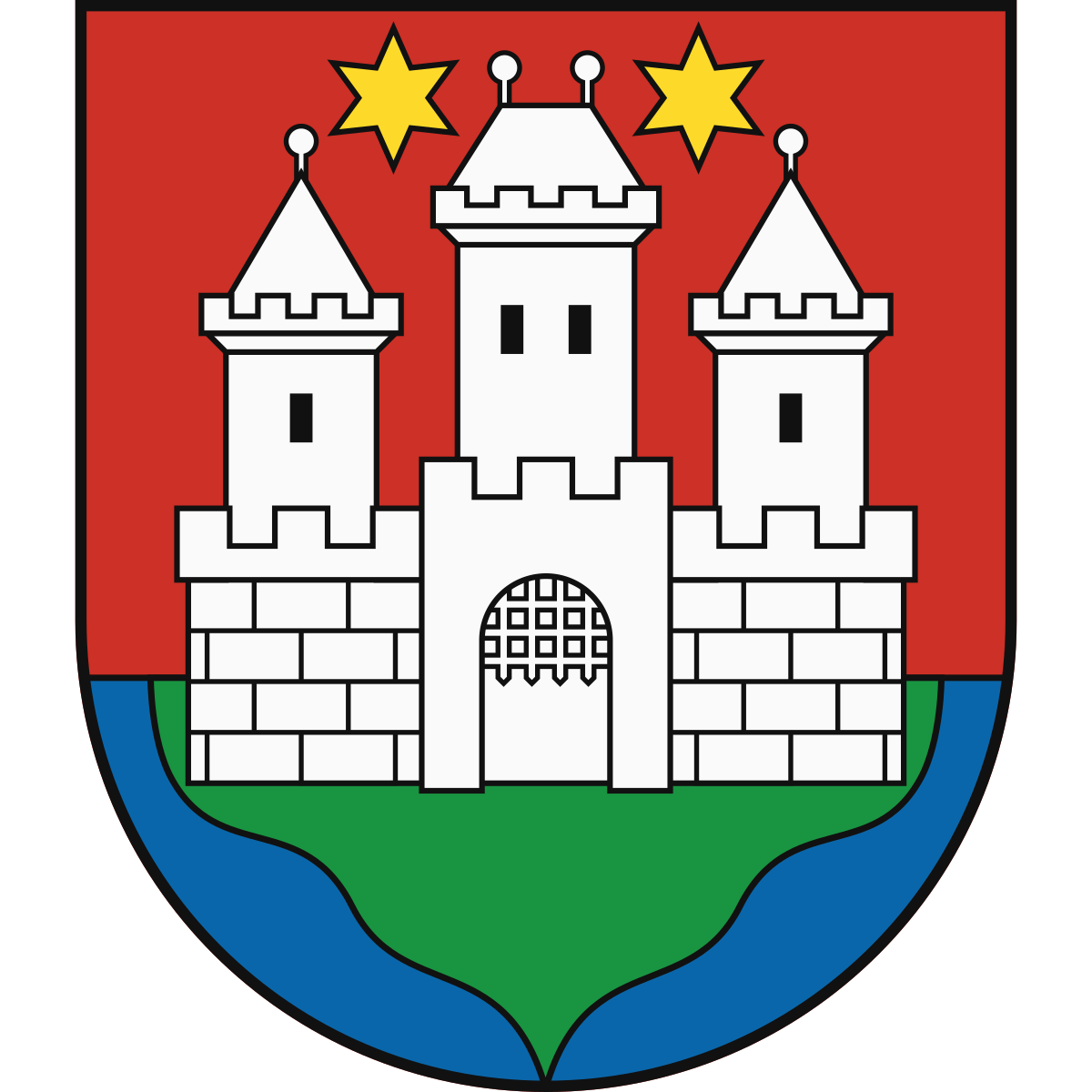 Coat of arms of Nová Stráž, Region of Nitra