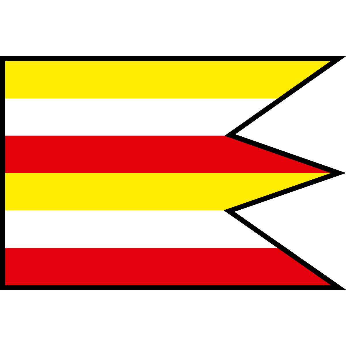 Flag of Nová Ves nad Žitavou, Region of Nitra