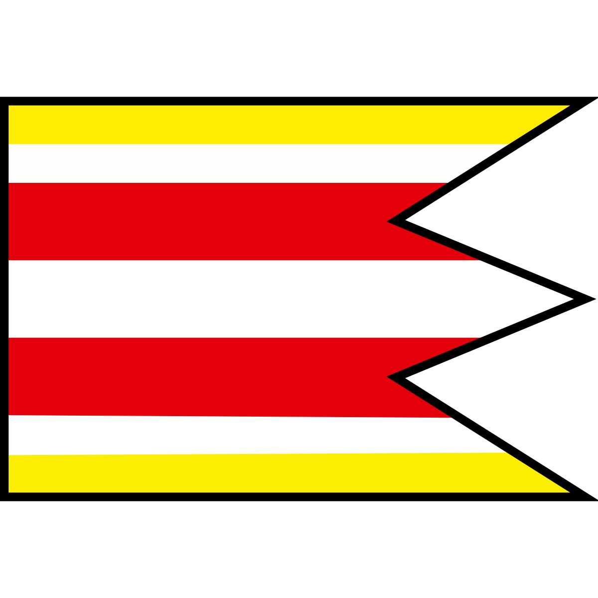 Flag of Nové Rastislavice, Region of Nitra