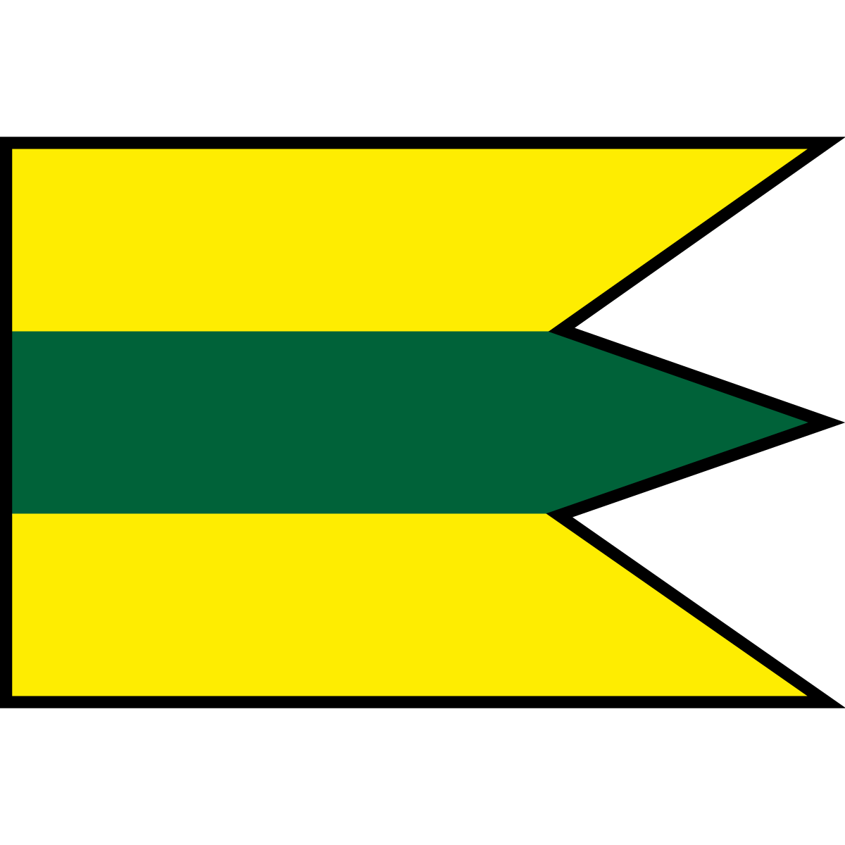 Flag of Novoť, Region of Žilina