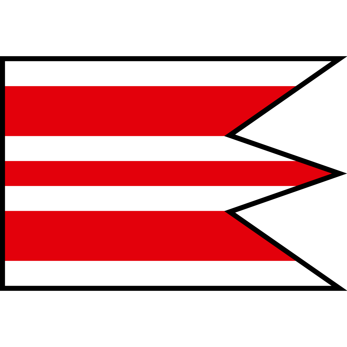 Flag of Nový Tekov, Region of Nitra