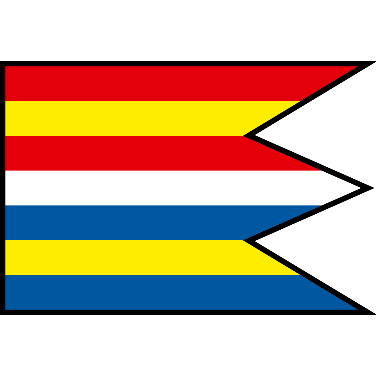 Flag of Nozdrovice, Region of Trenčín