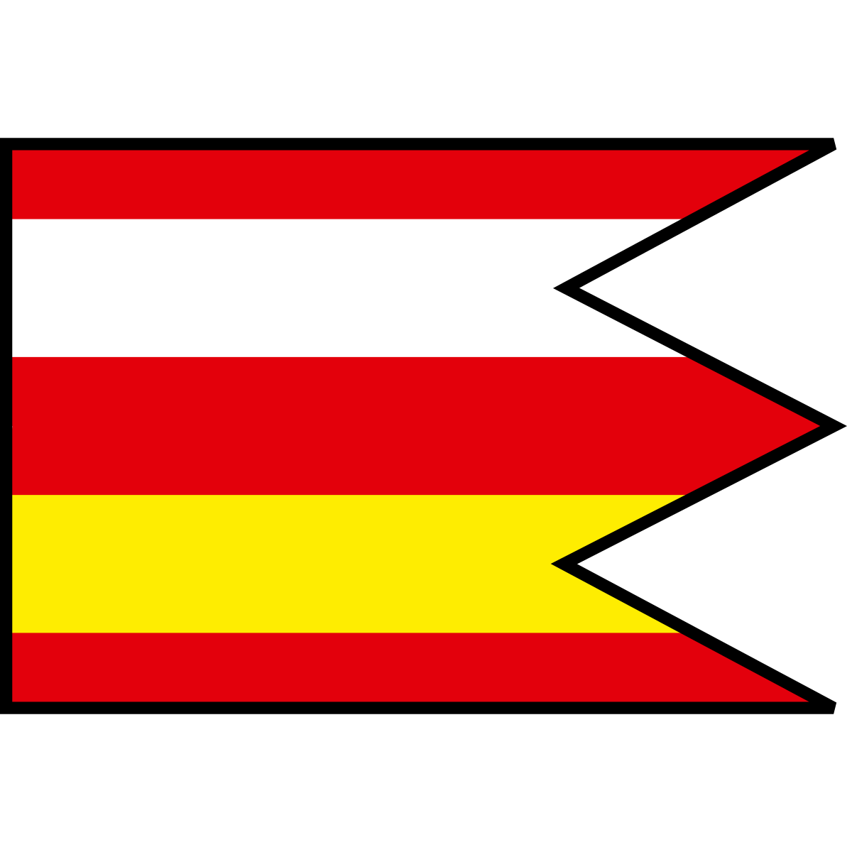 Flag of Obid, Region of Nitra