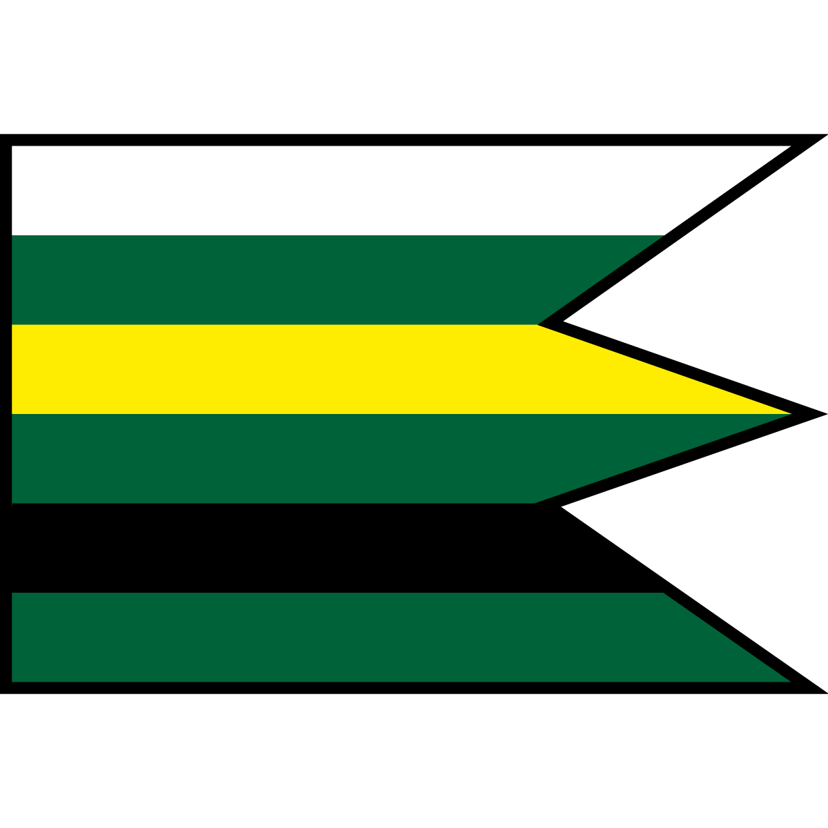 Flag of Ondrej, Region of Prešov