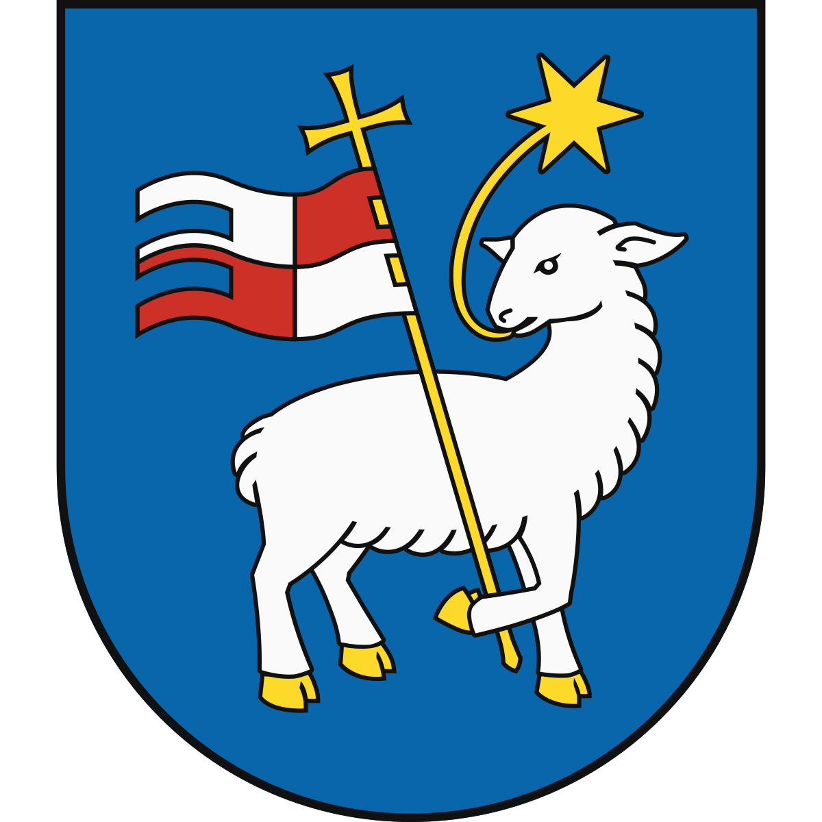 Coat of arms of Opatová, Region of Trenčín