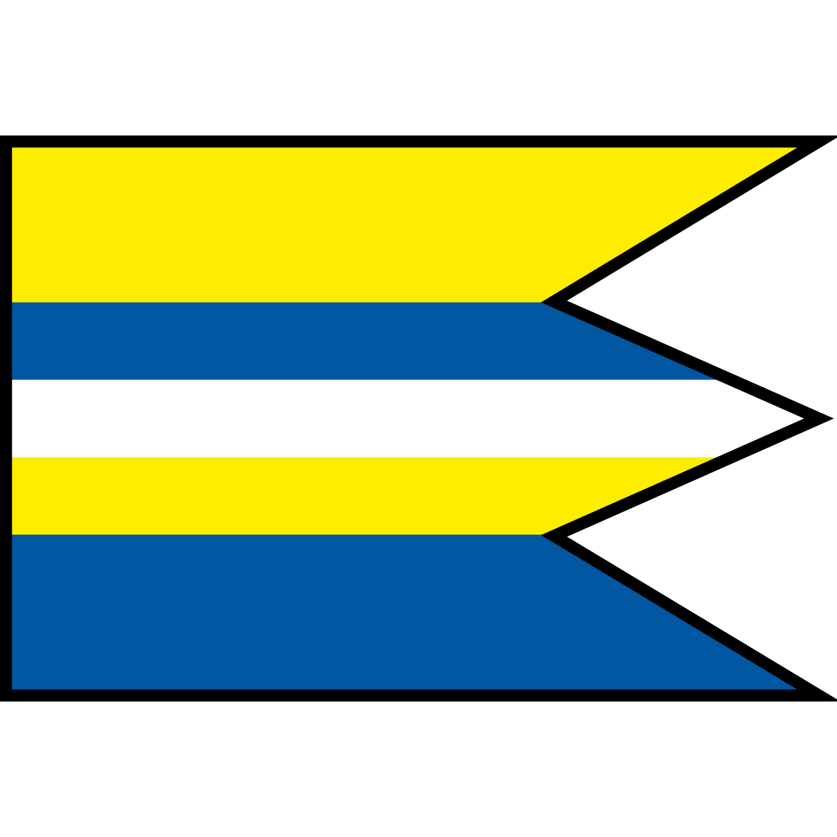 Flag of Opatovská Nová Ves, Region of Banská Bystrica