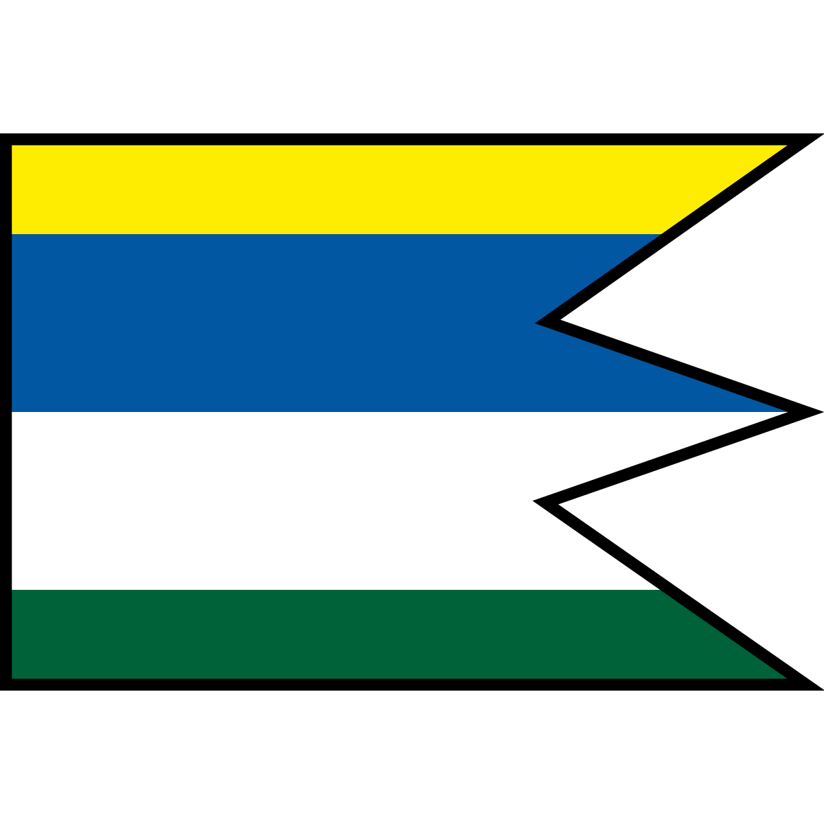 Flag of Oponice, Region of Nitra