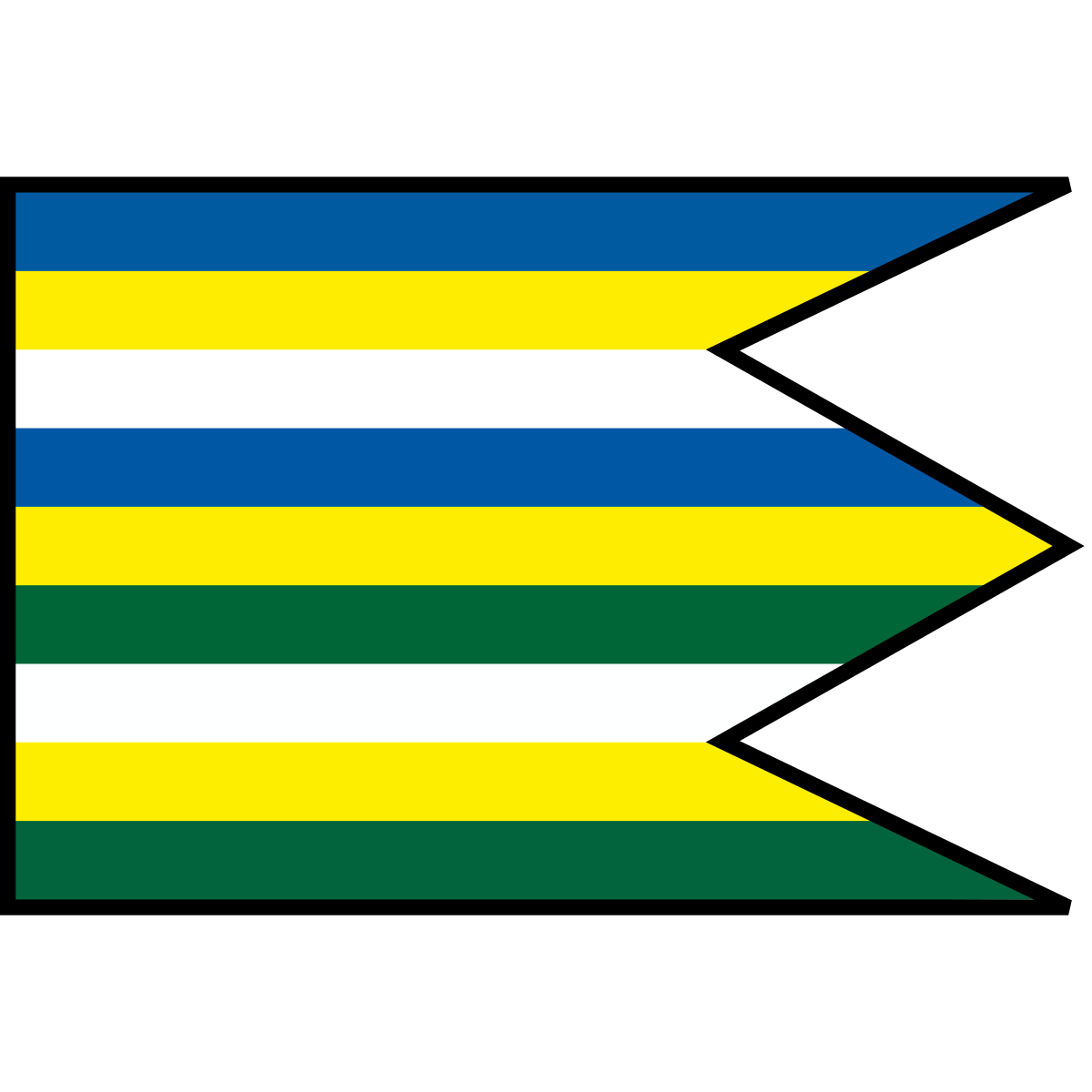 Flag of Oravce, Region of Banská Bystrica