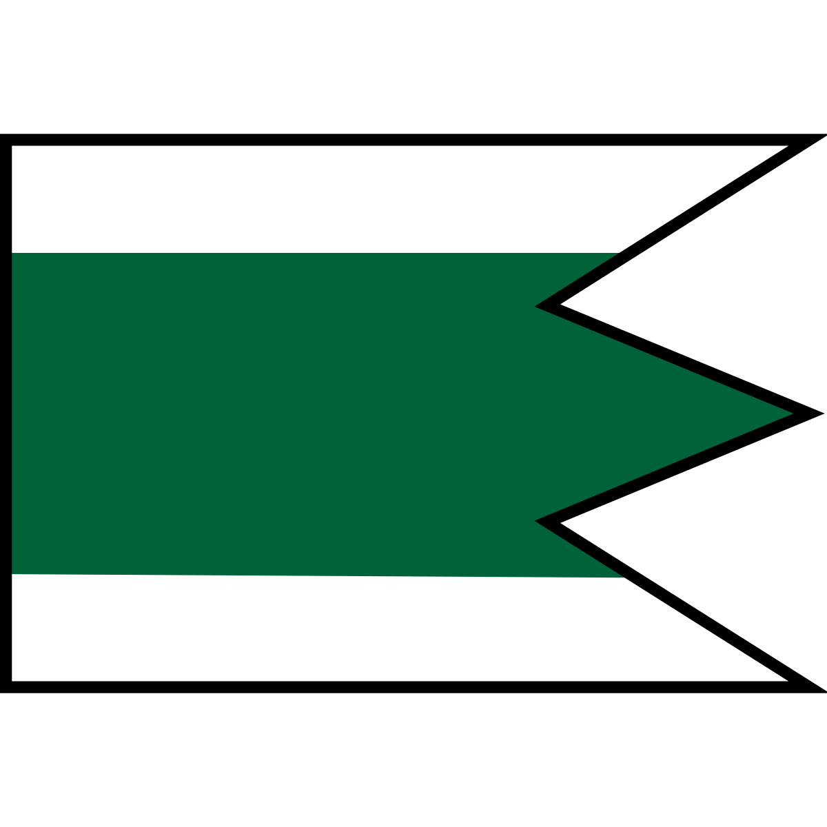 Flag of Oravská Jasenica, Region of Žilina