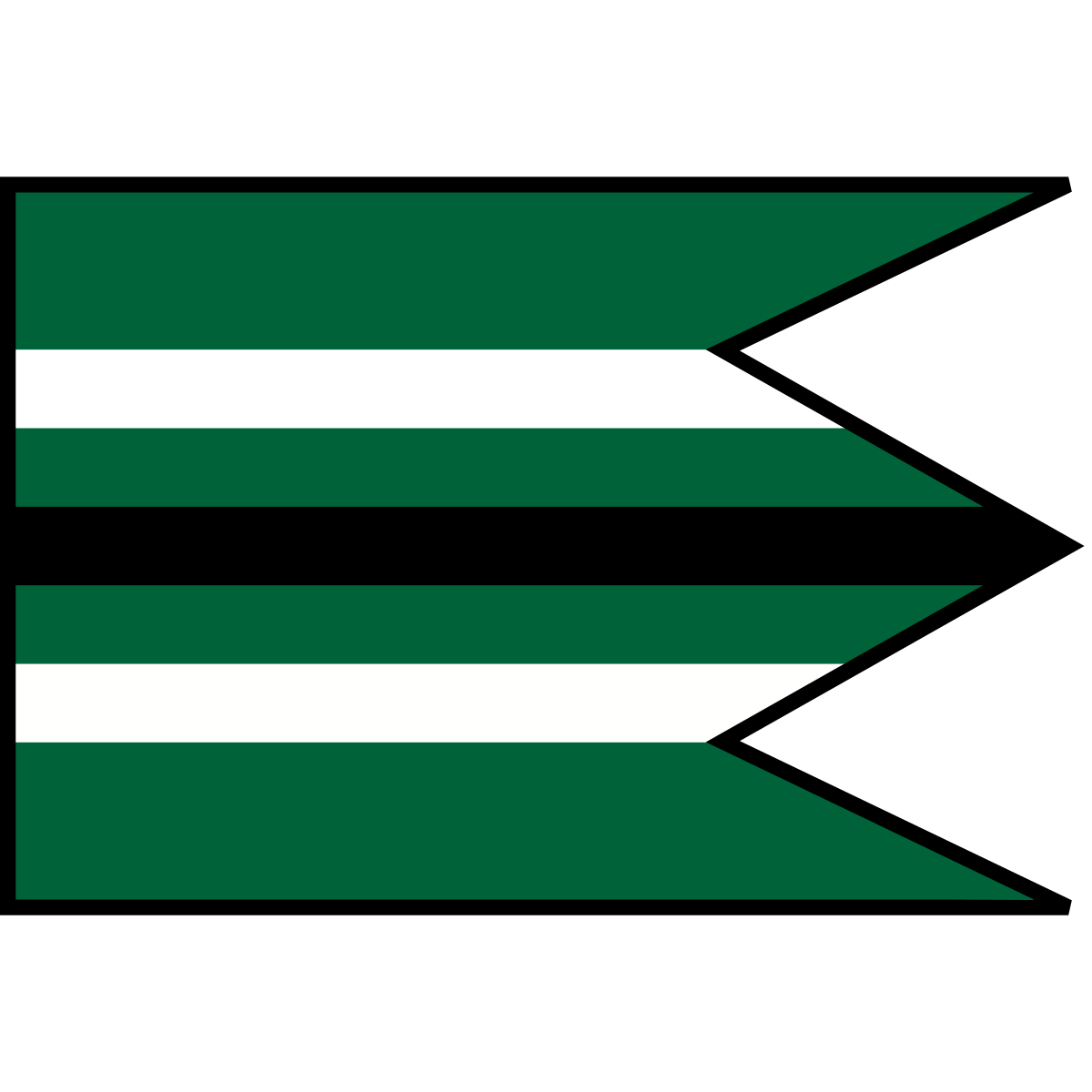 Flag of Oravská Polhora, Region of Žilina