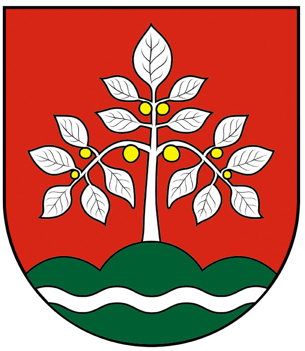 Coat of arms of Orechová Potôň, Region of Trnava