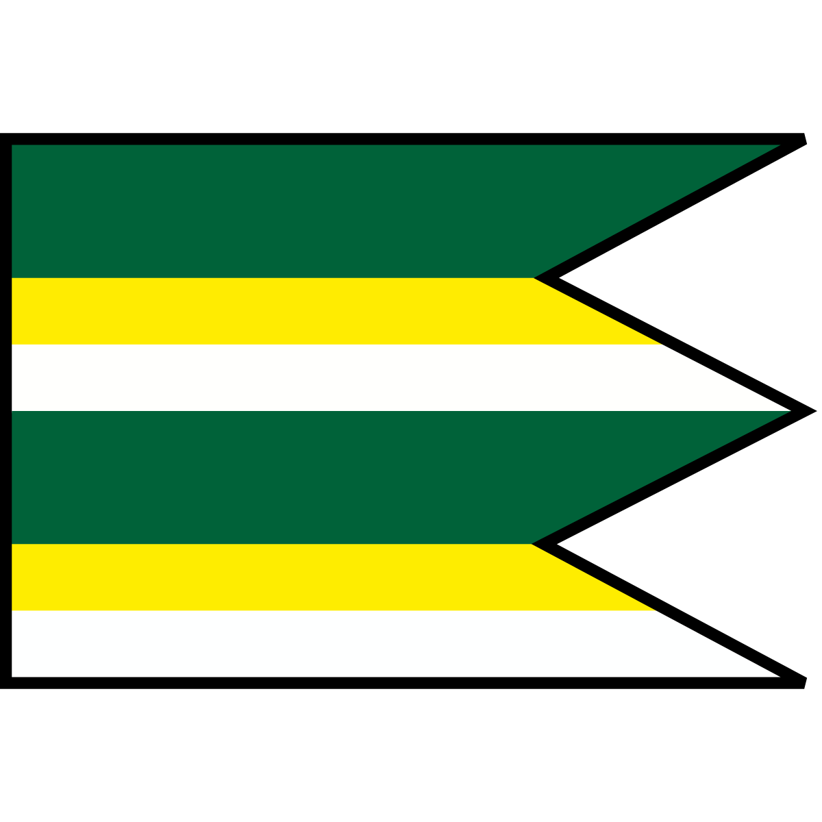 Flag of Osrblie, Region of Banská Bystrica