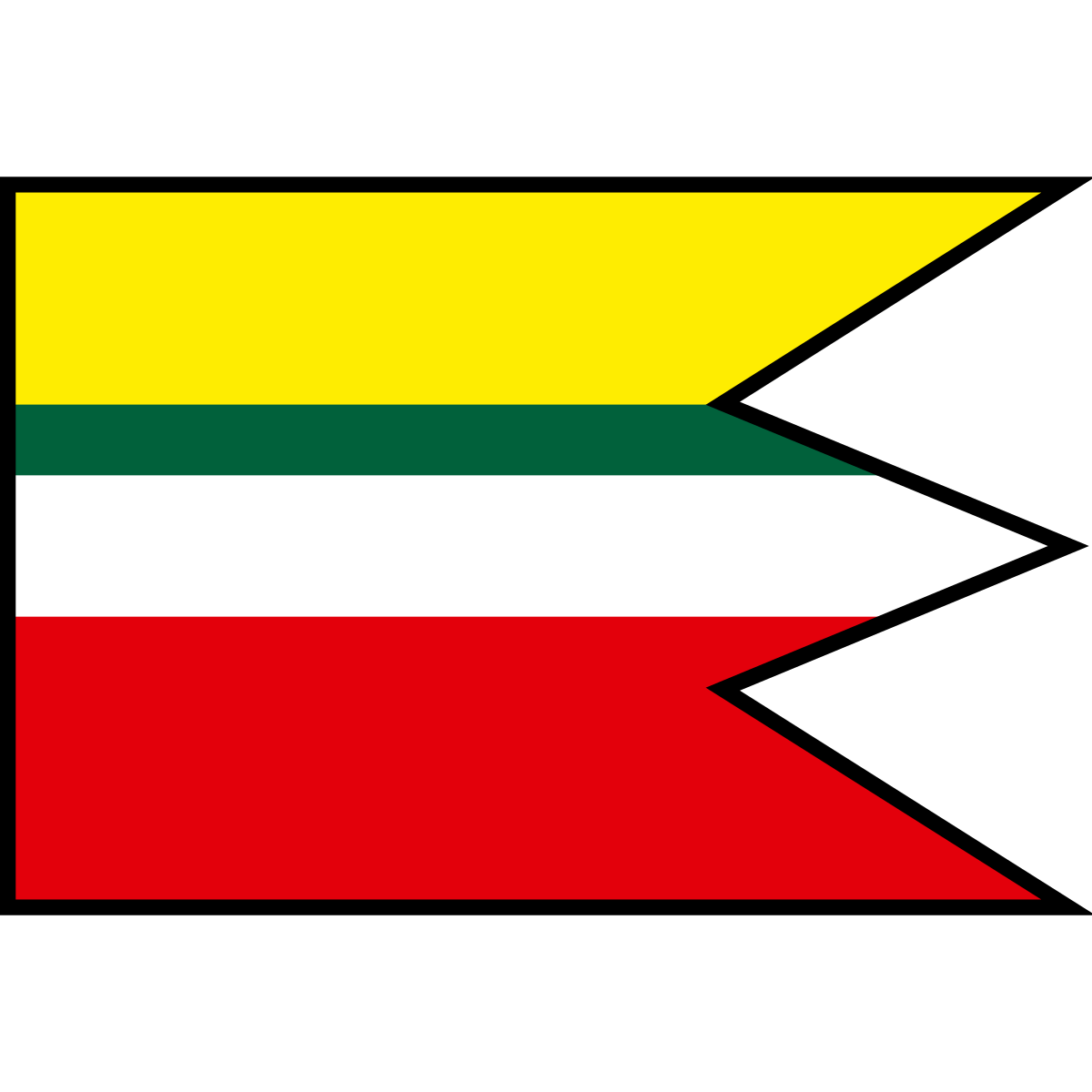 Flag of Osuské, Region of Trnava