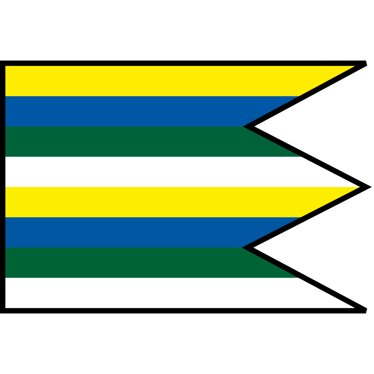 Flag of Padáň, Region of Trnava