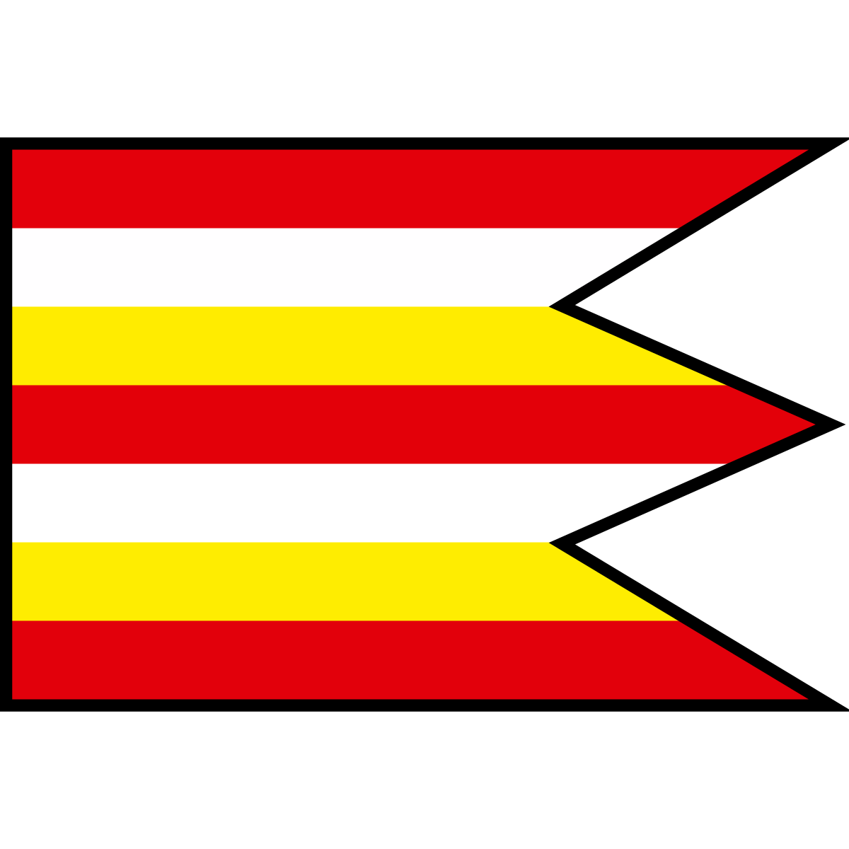 Flag of Padarovce, Region of Banská Bystrica