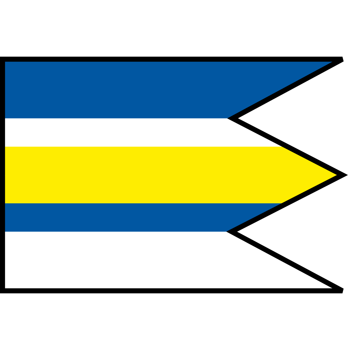 Flag of Palota, Region of Prešov