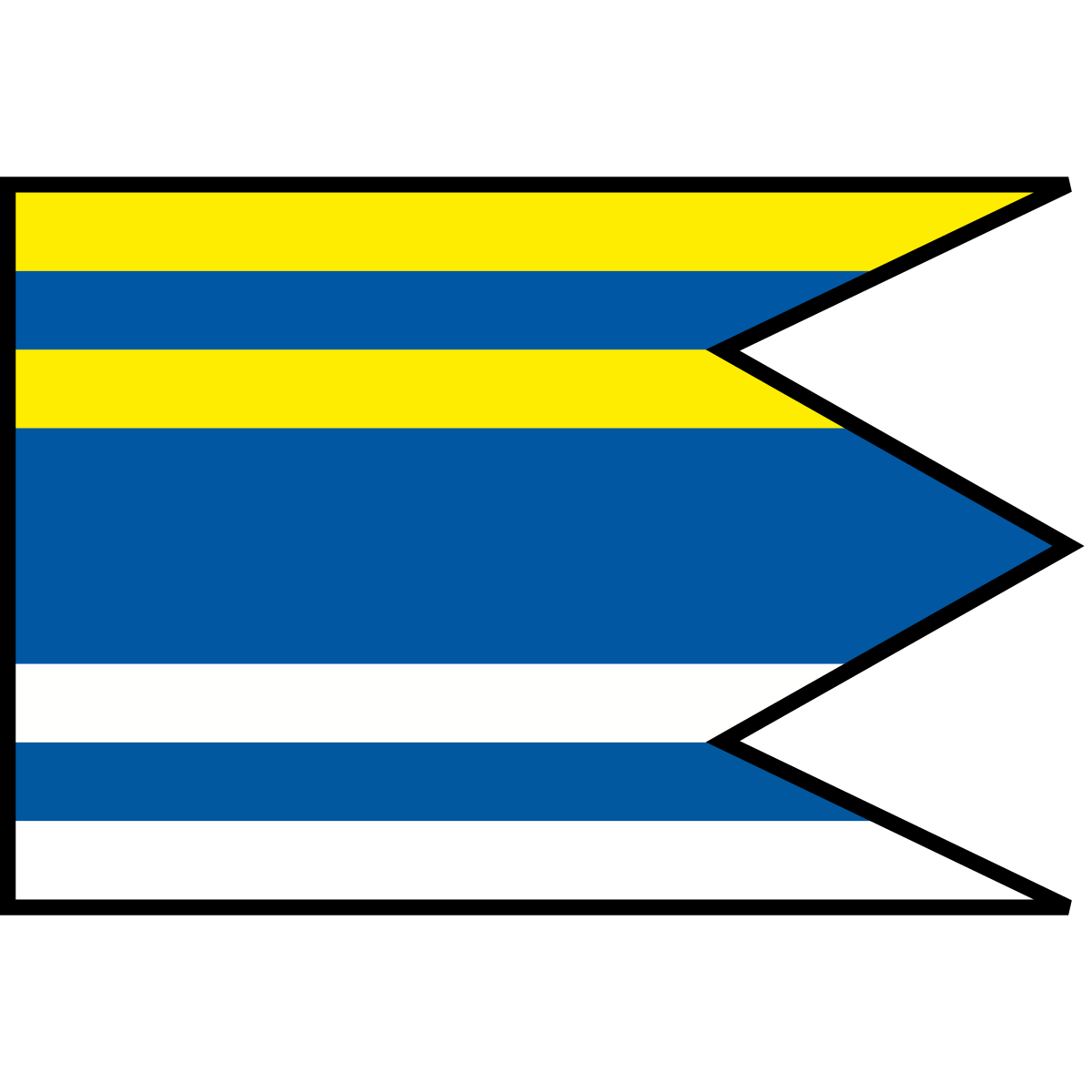Flag of Panorama Hills, Region of Trenčín