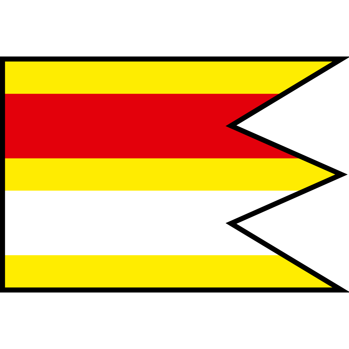 Flag of Parchovany, Region of Košice