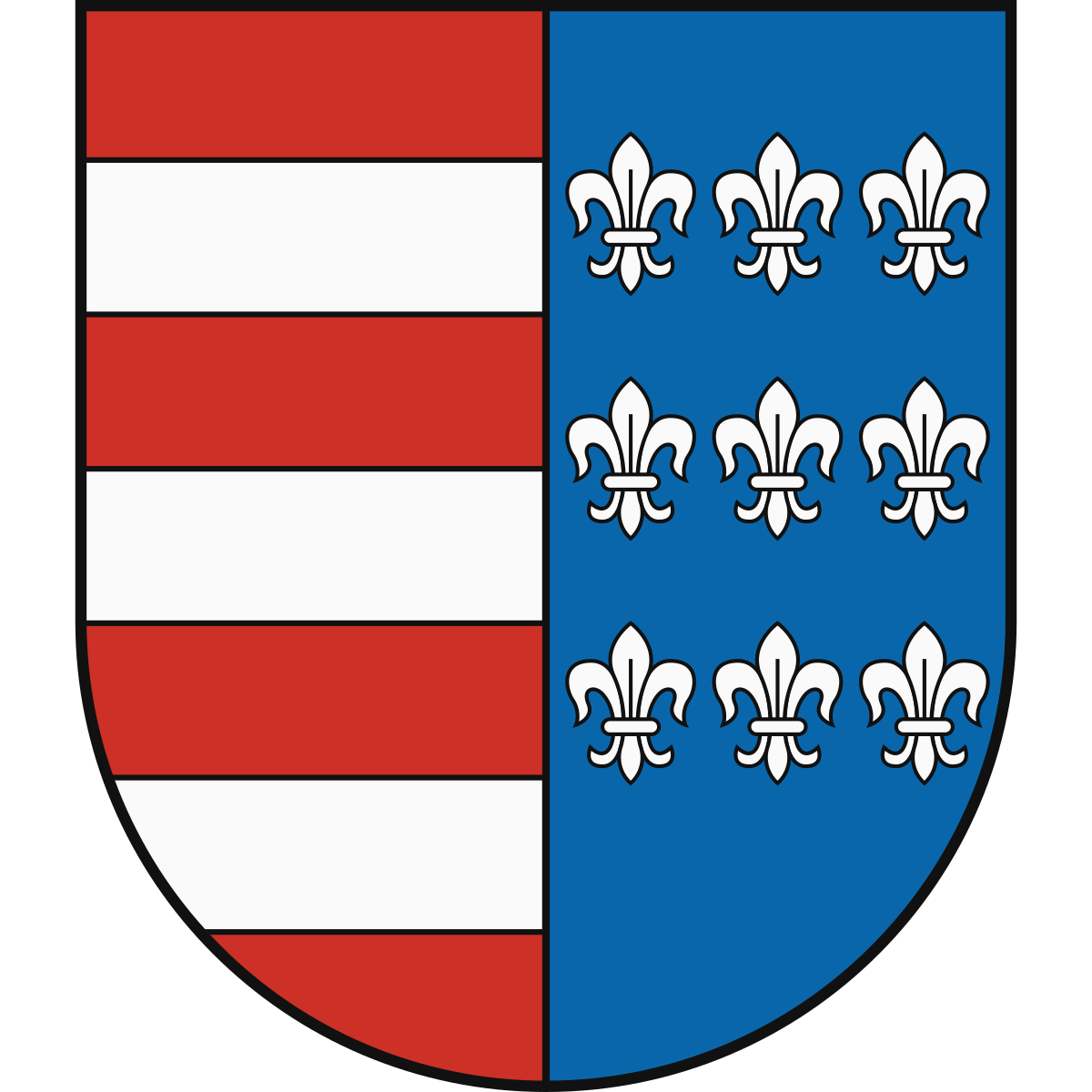 Coat of arms of Partizánska Ľupča, Region of Žilina