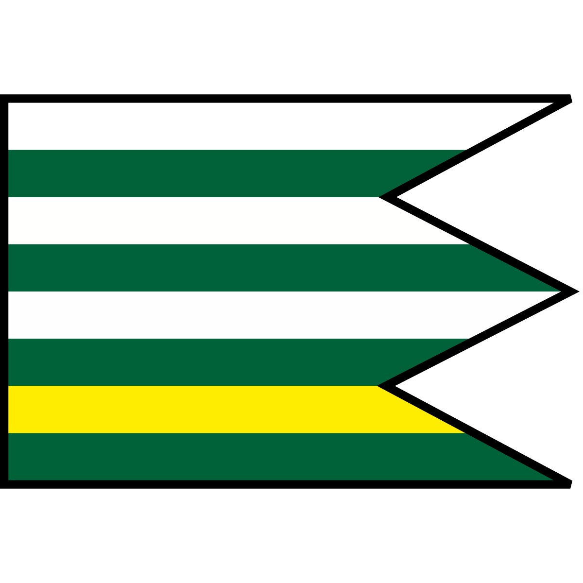 Flag of Paseky, Region of Banská Bystrica