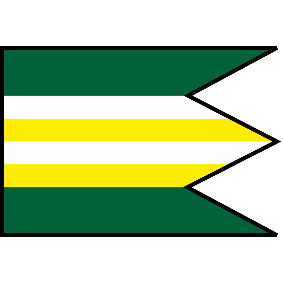 Flag of Pavlínovci, Region of Trenčín
