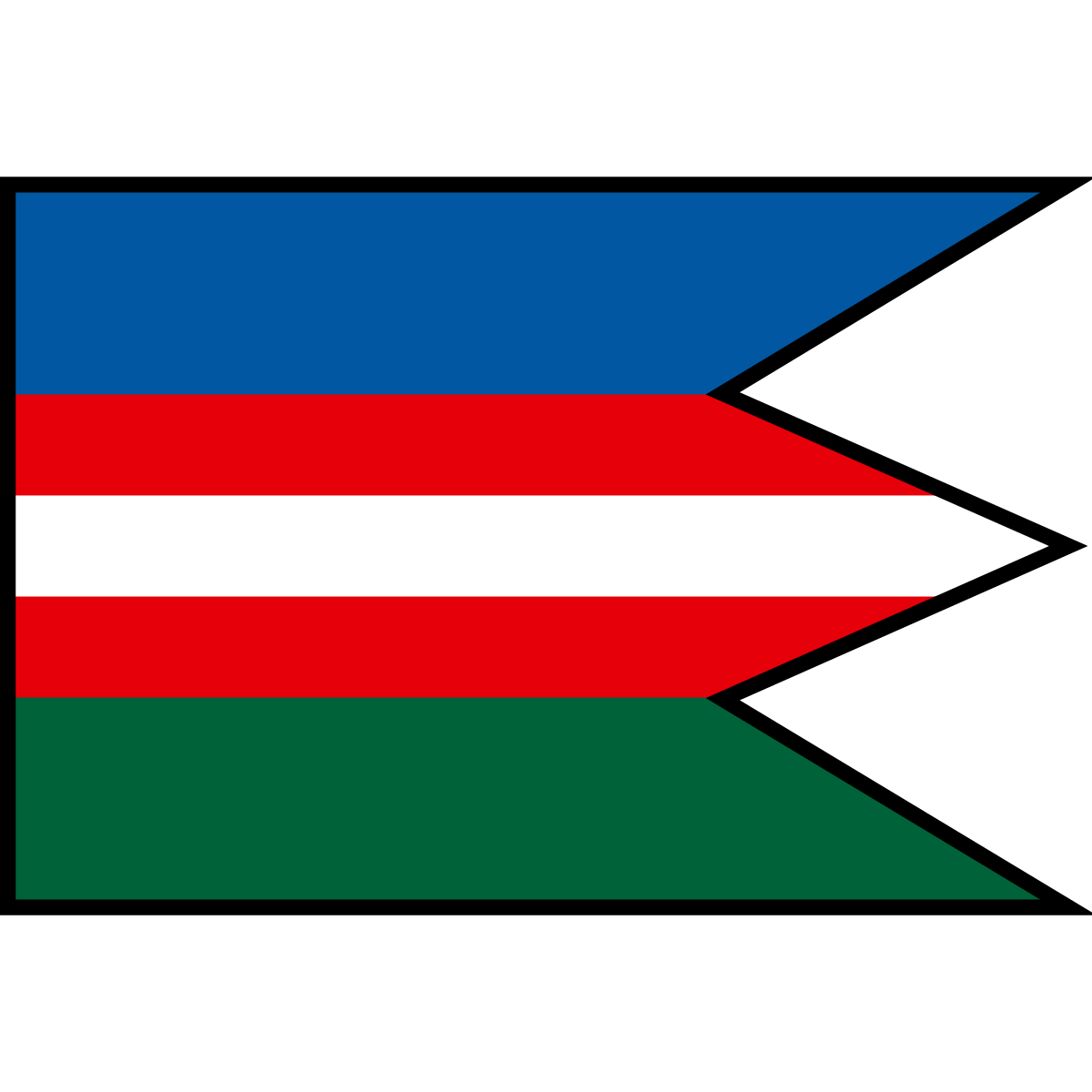 Flag of Pavlova Ves, Region of Žilina