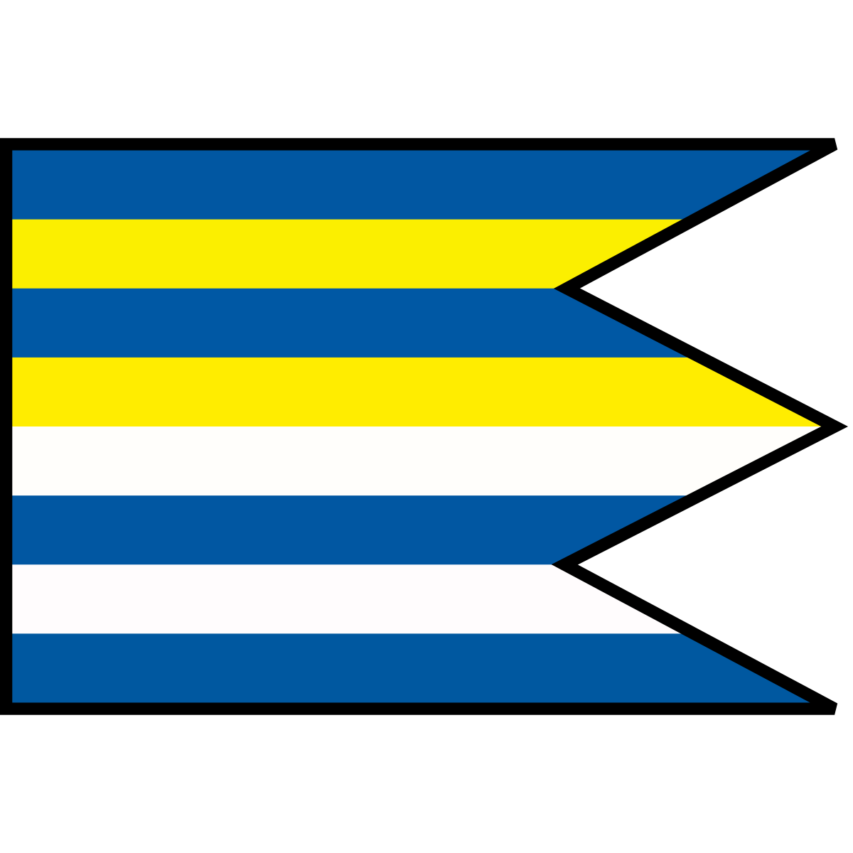 Flag of Pavlovce, Region of Prešov