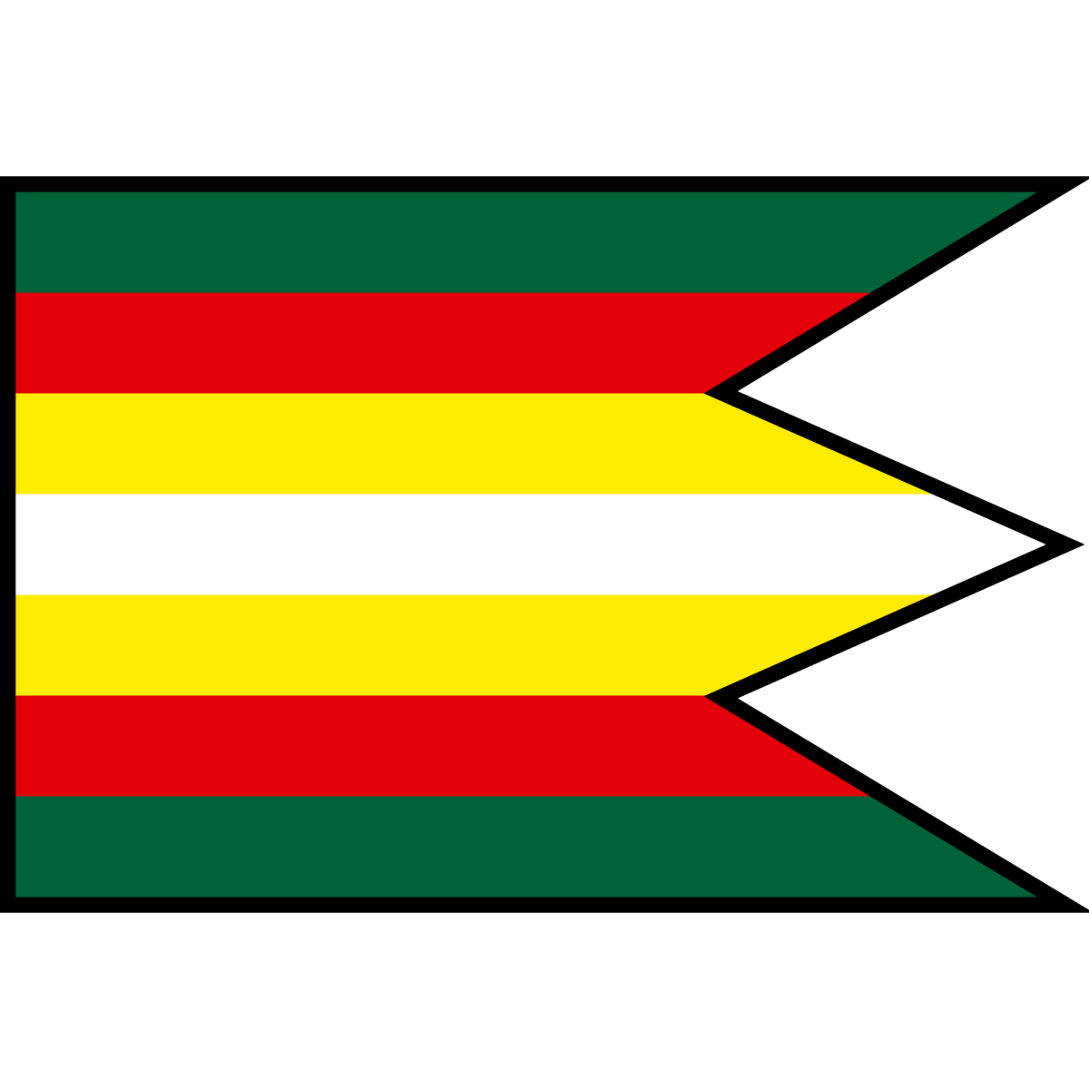 Flag of Peťovka, Region of Trenčín