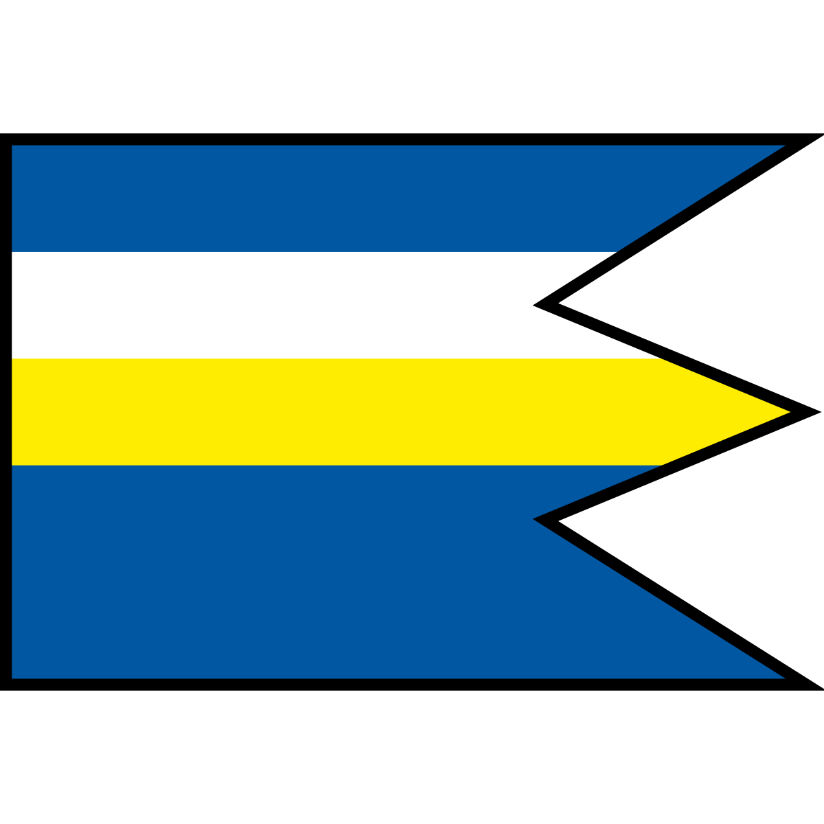 Flag of Petrová, Region of Prešov
