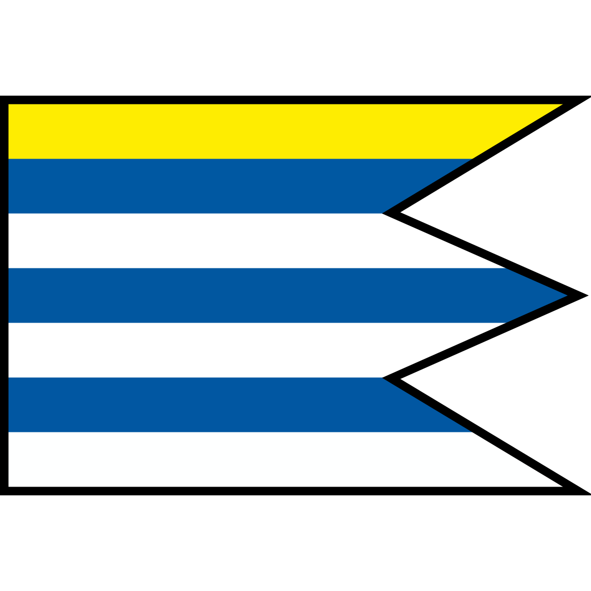 Flag of Petrovo, Region of Košice