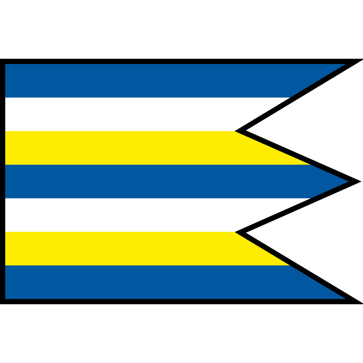 Flag of Píla, Region of Bratislava