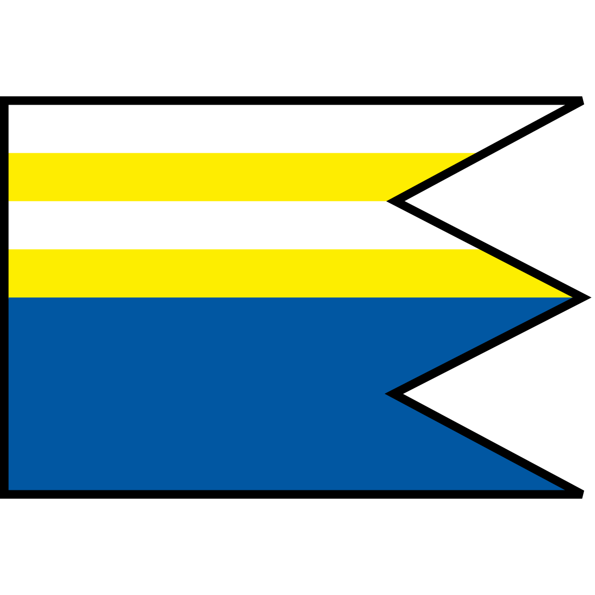 Flag of Píla, Region of Banská Bystrica