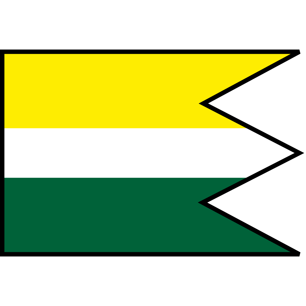 Flag of Píla, Region of Košice