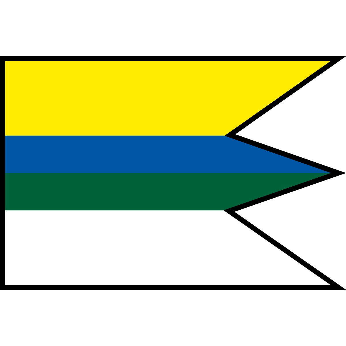 Flag of Pitelová, Region of Banská Bystrica