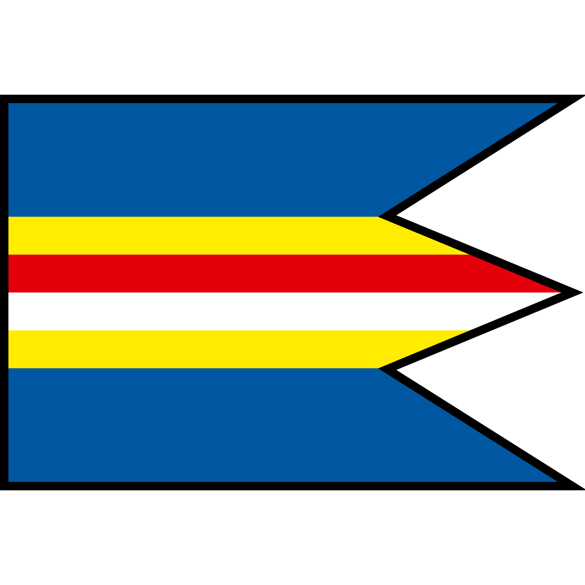 Flag of Plavecký Peter, Region of Trnava
