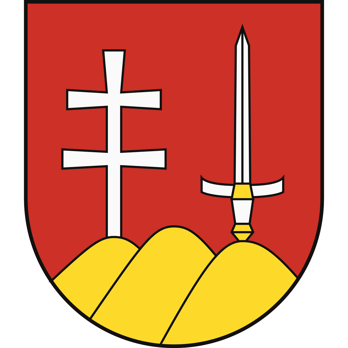 Coat of arms of Plešivec, Region of Košice
