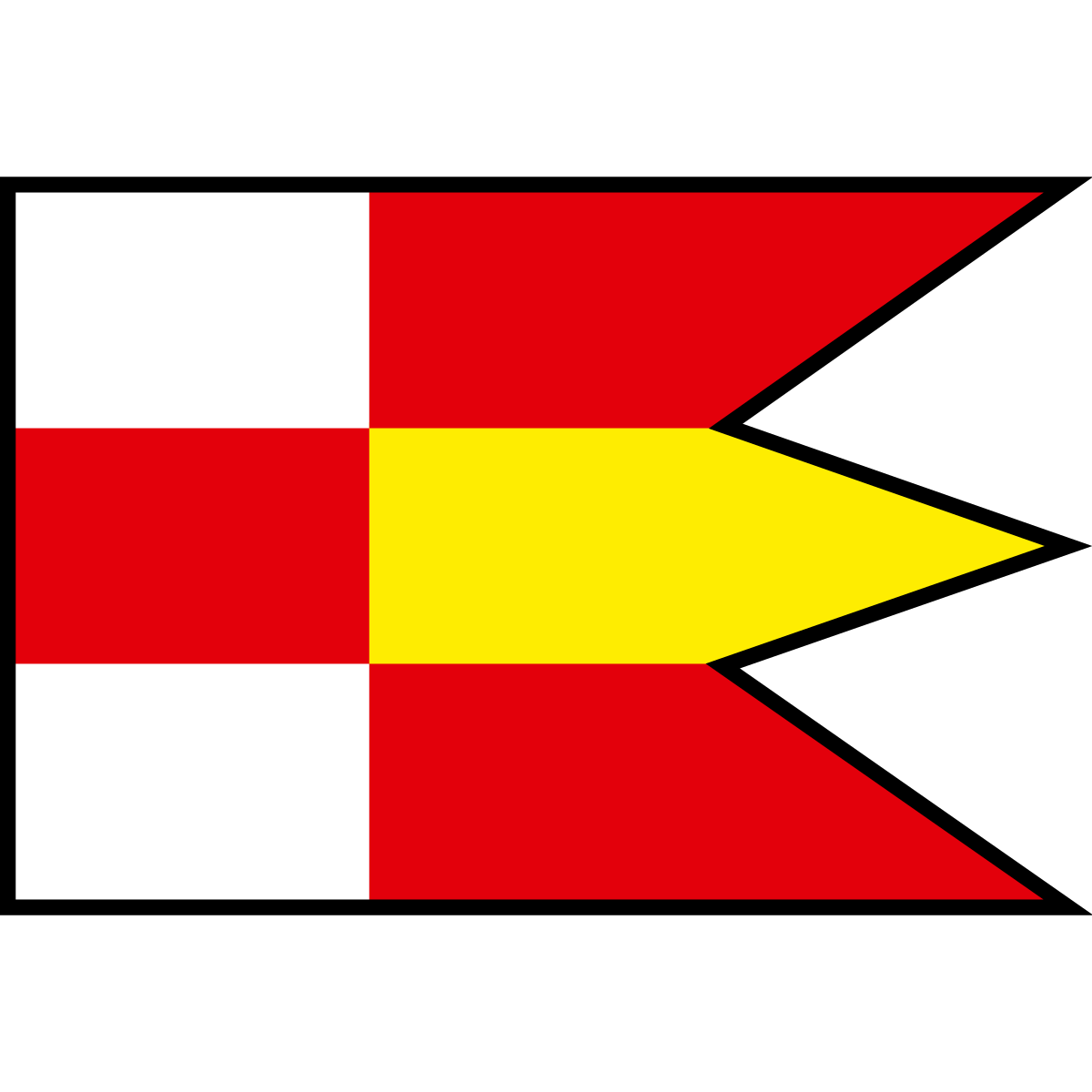 Flag of Plešivec, Region of Košice