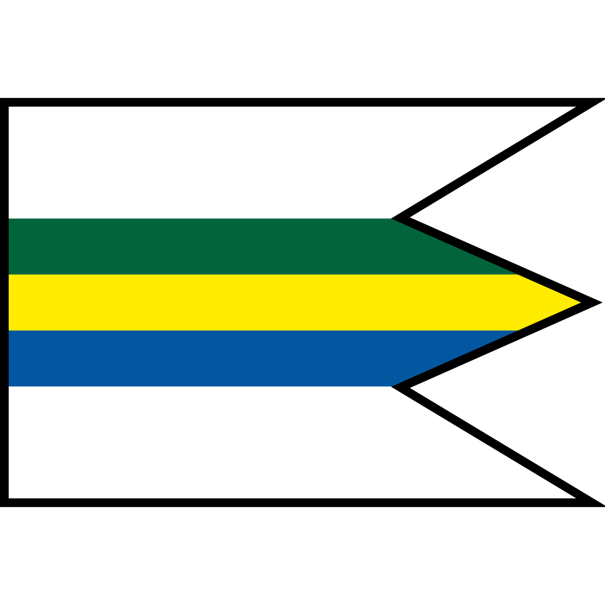 Flag of Plevník, Region of Trenčín