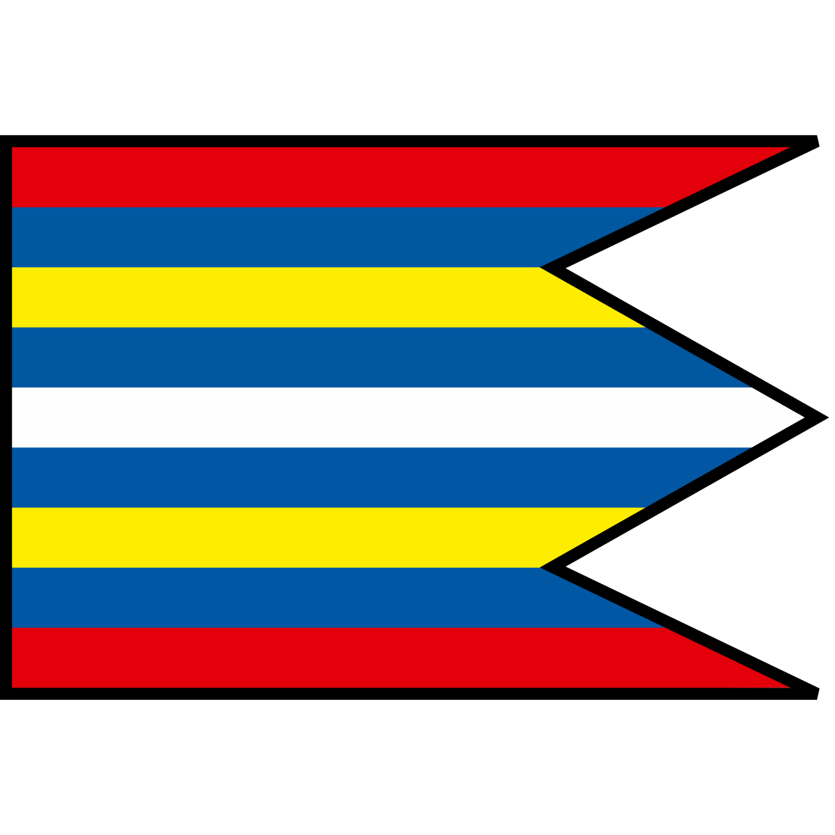 Flag of Podbanské, Region of Žilina