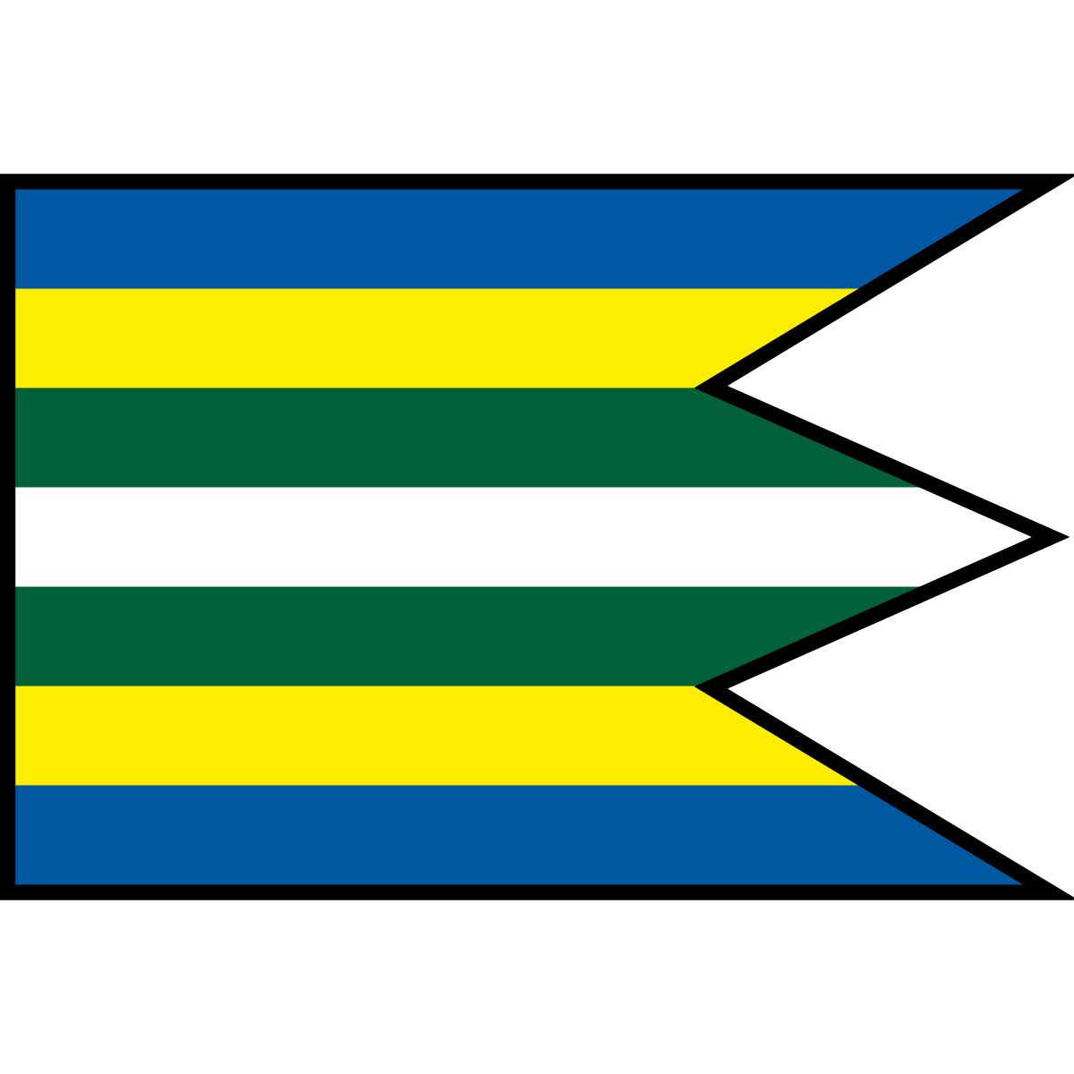 Flag of Podhradie, Region of Nitra