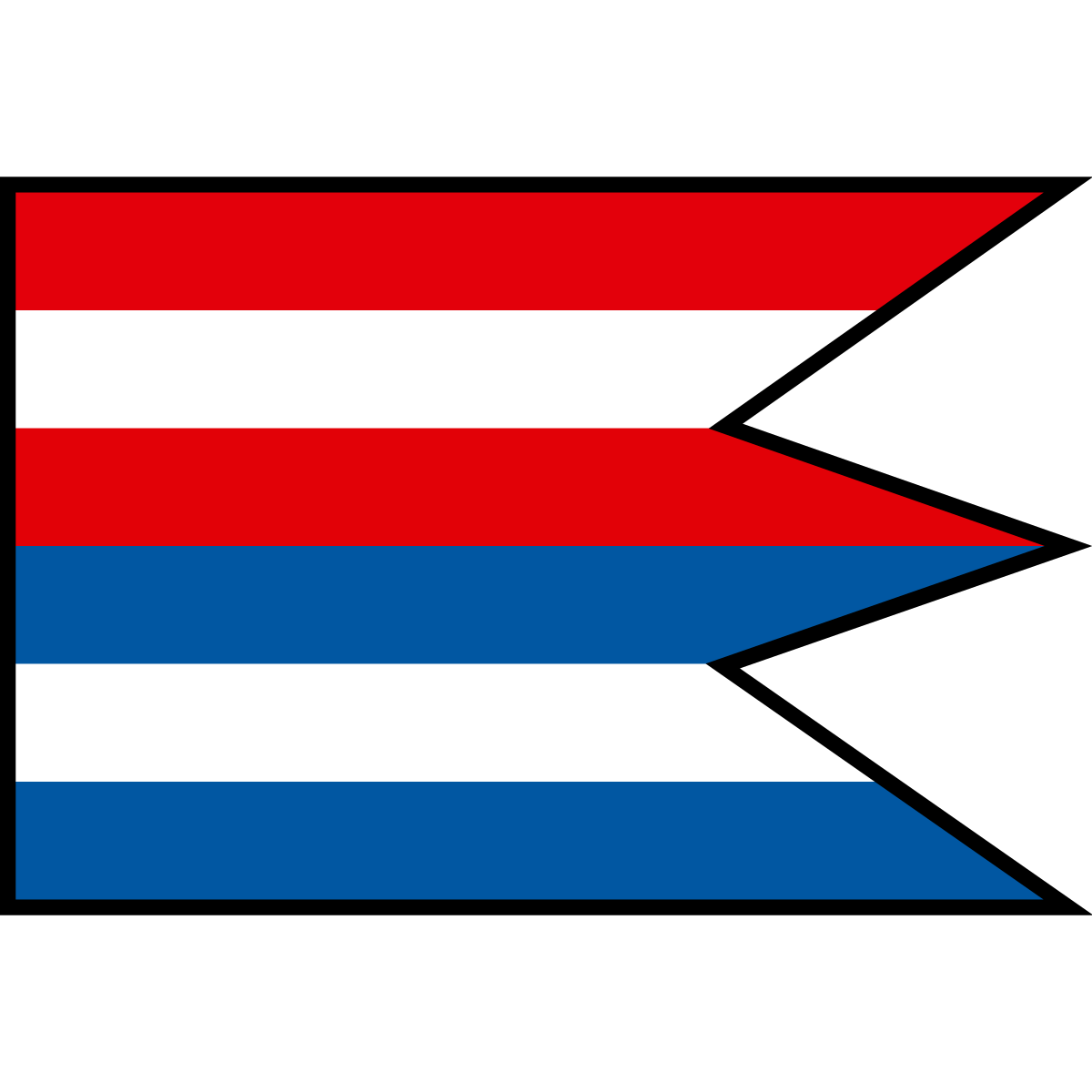 Flag of Pohronská Polhora, Region of Banská Bystrica